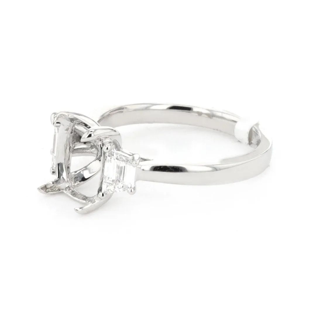 0.48 ctw Diamond Three-Stone Engagement Ring