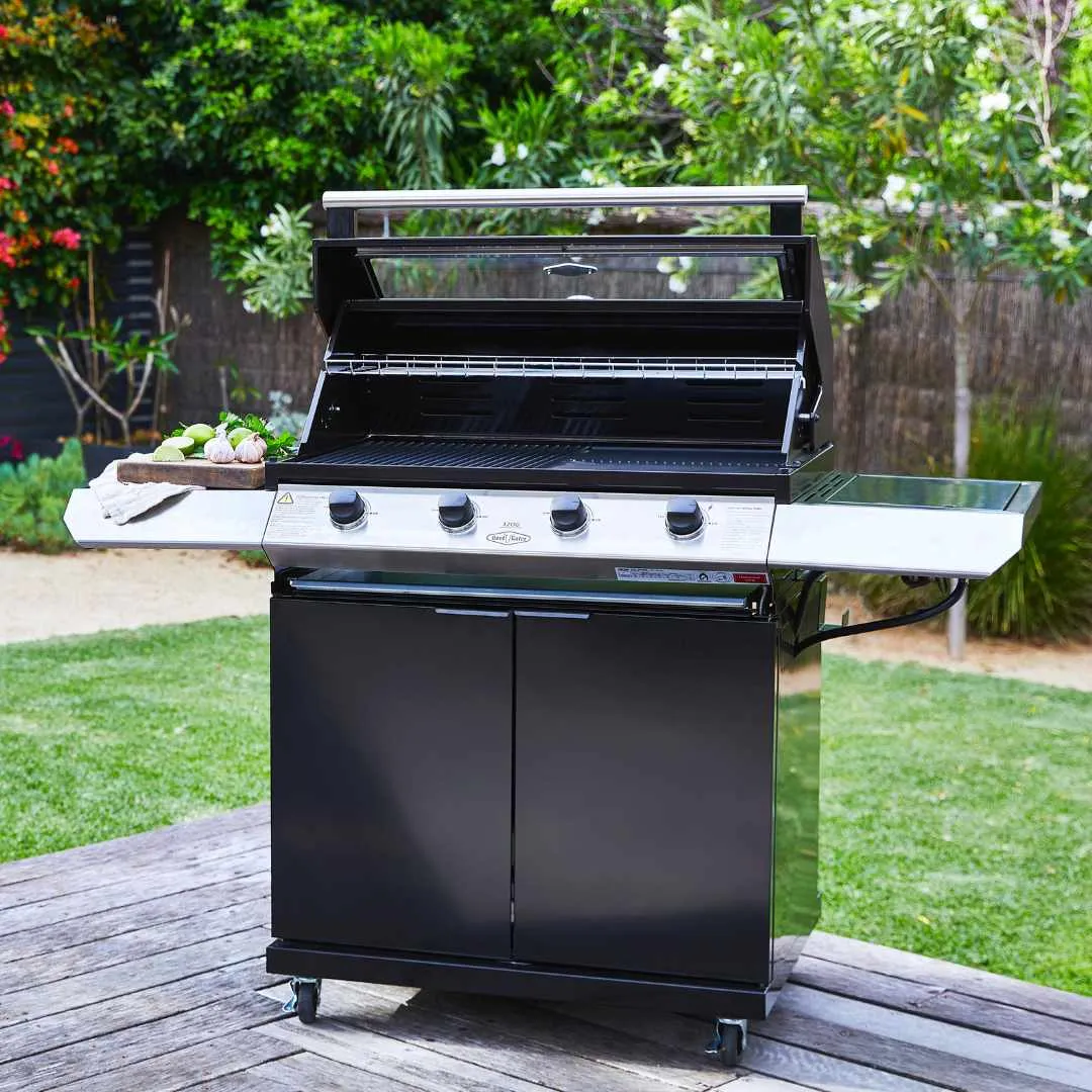 1200E Series BBQ & Side Burner Trolley - BeefEater