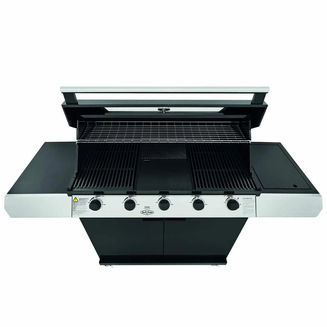 1200E Series BBQ & Side Burner Trolley - BeefEater