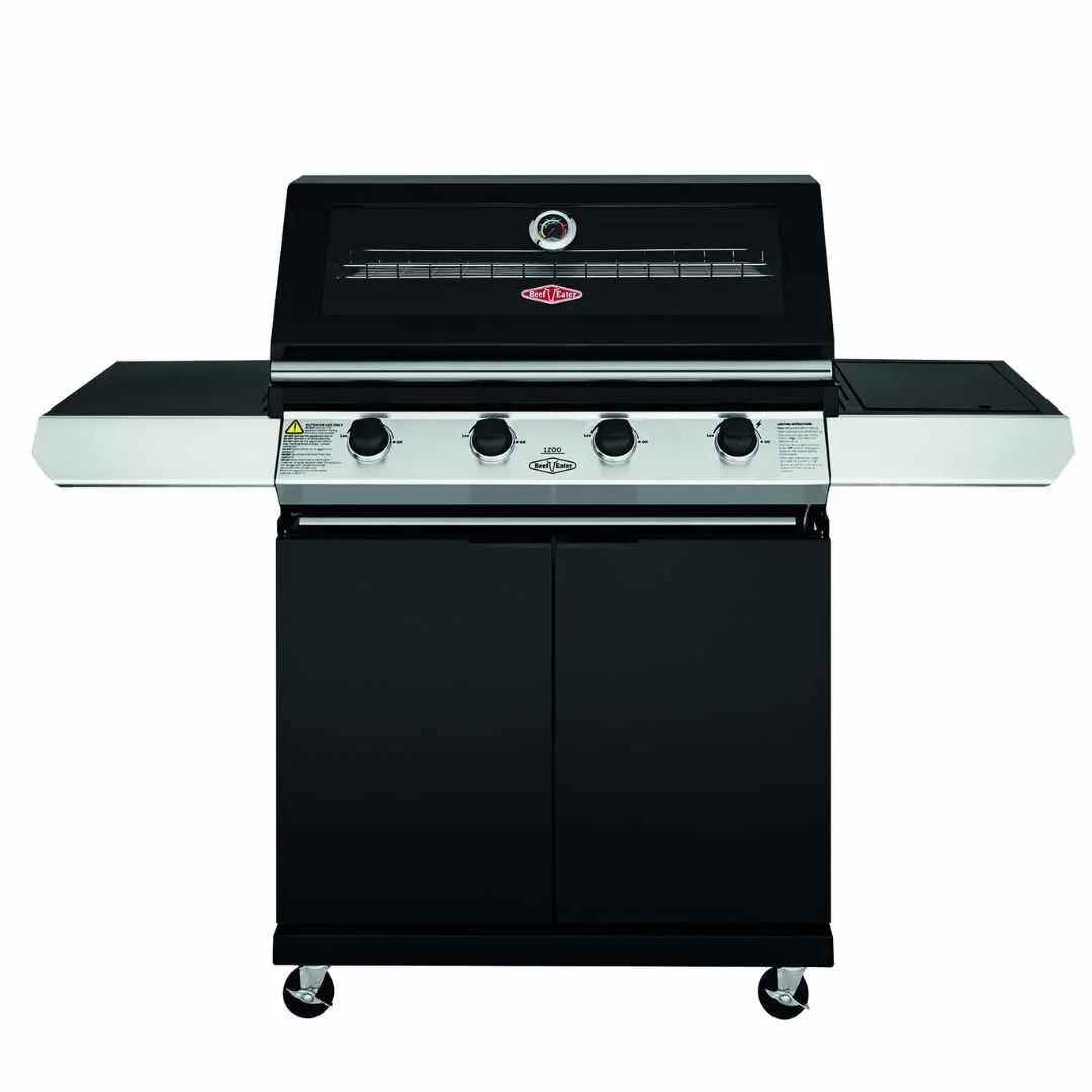 1200E Series BBQ & Side Burner Trolley - BeefEater