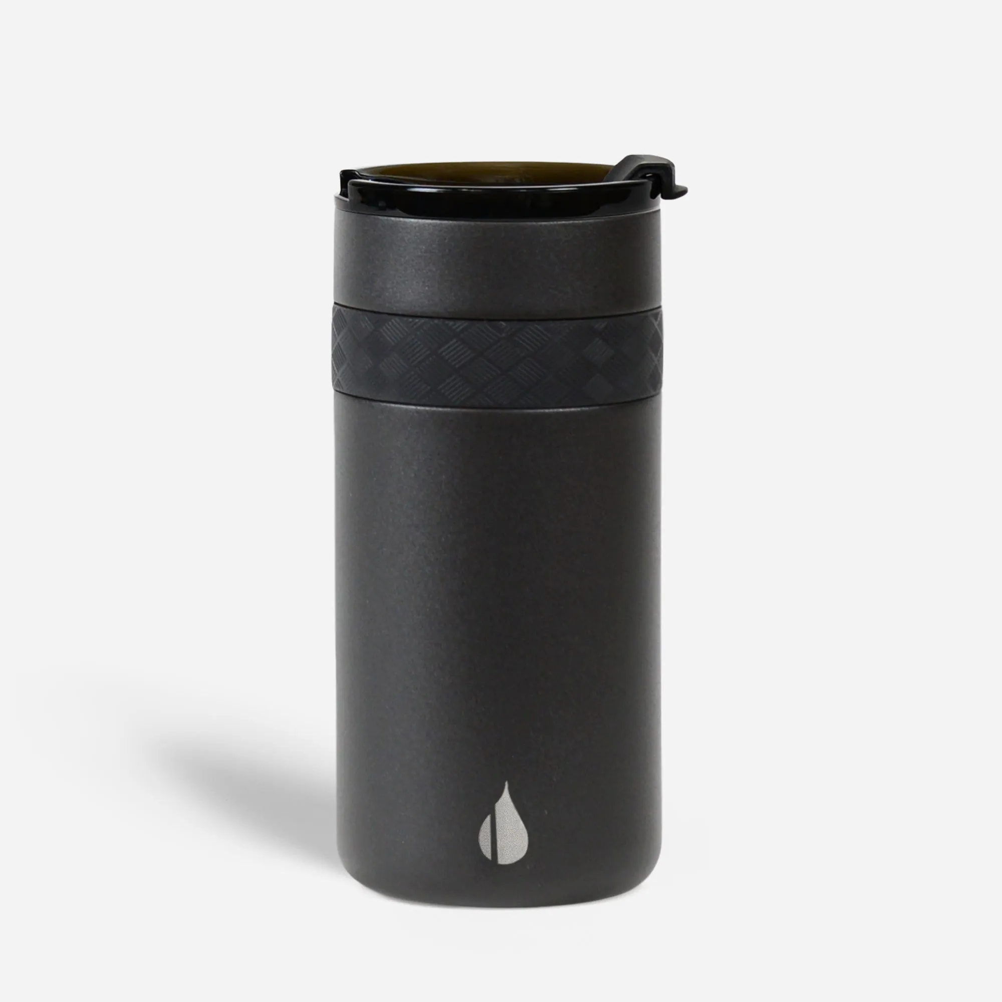 12oz Commuter DuoSip - Black