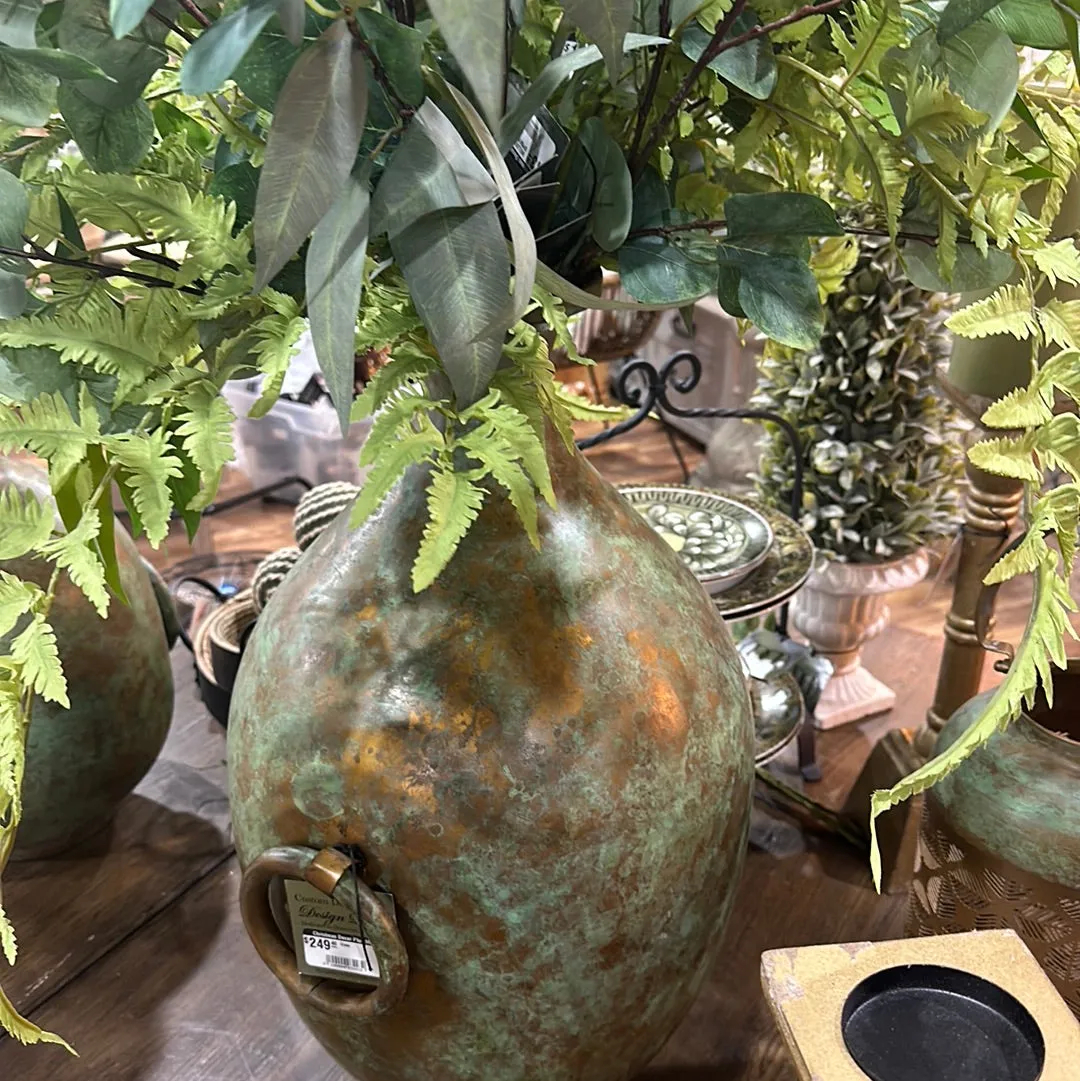 23" Patina Vase