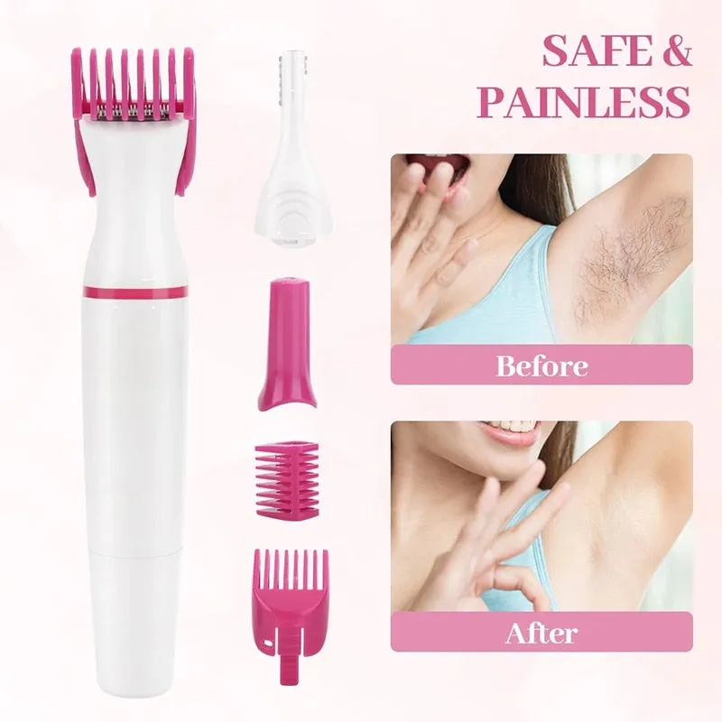 5-in-1 Multifunctional Hair Removal Kit with Advanced Features