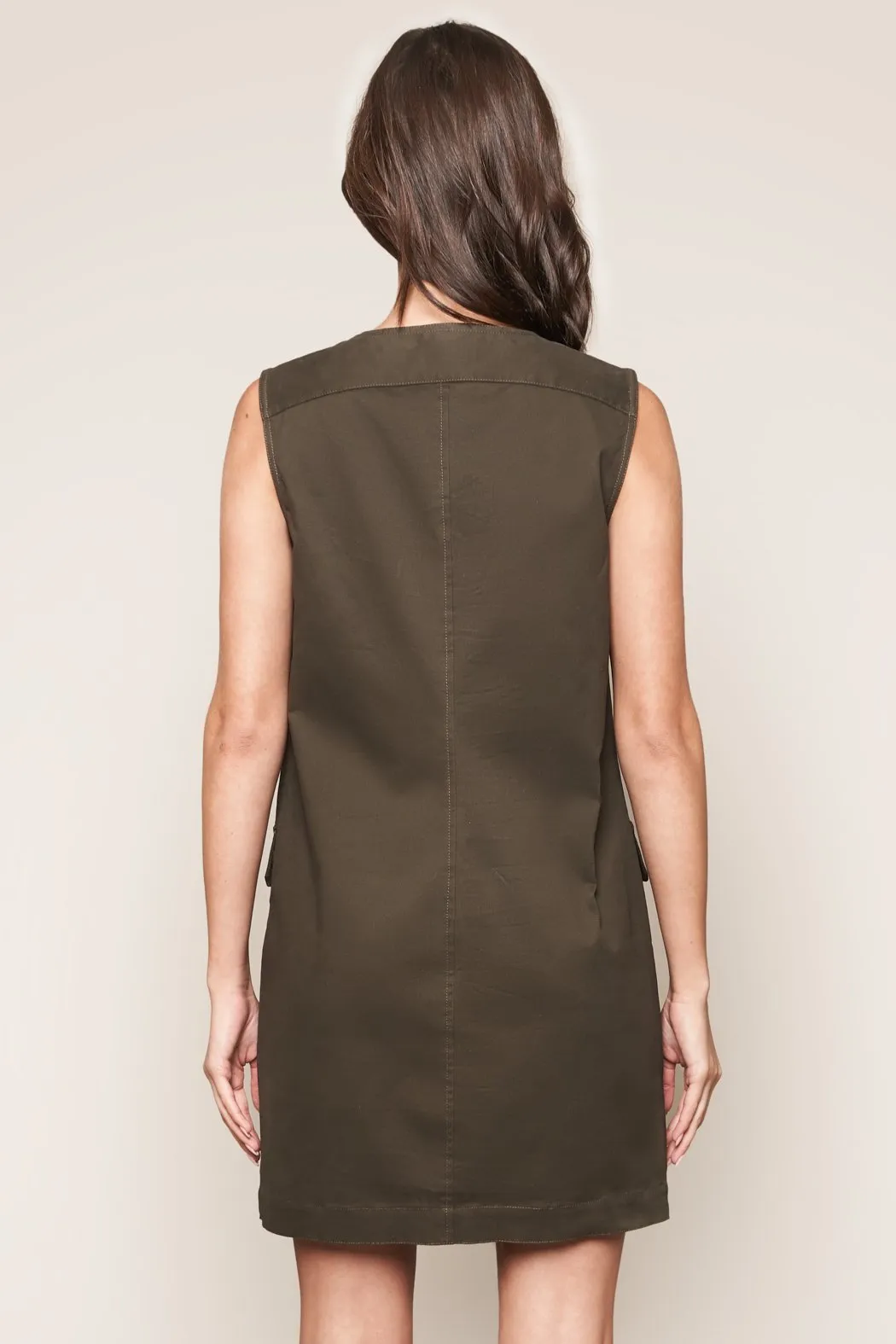 Abigail Utility Shift Dress