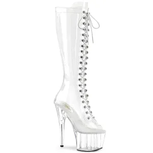 ADORE-2021C Pleaser Shoes Clearance Knee High Stripper Boots