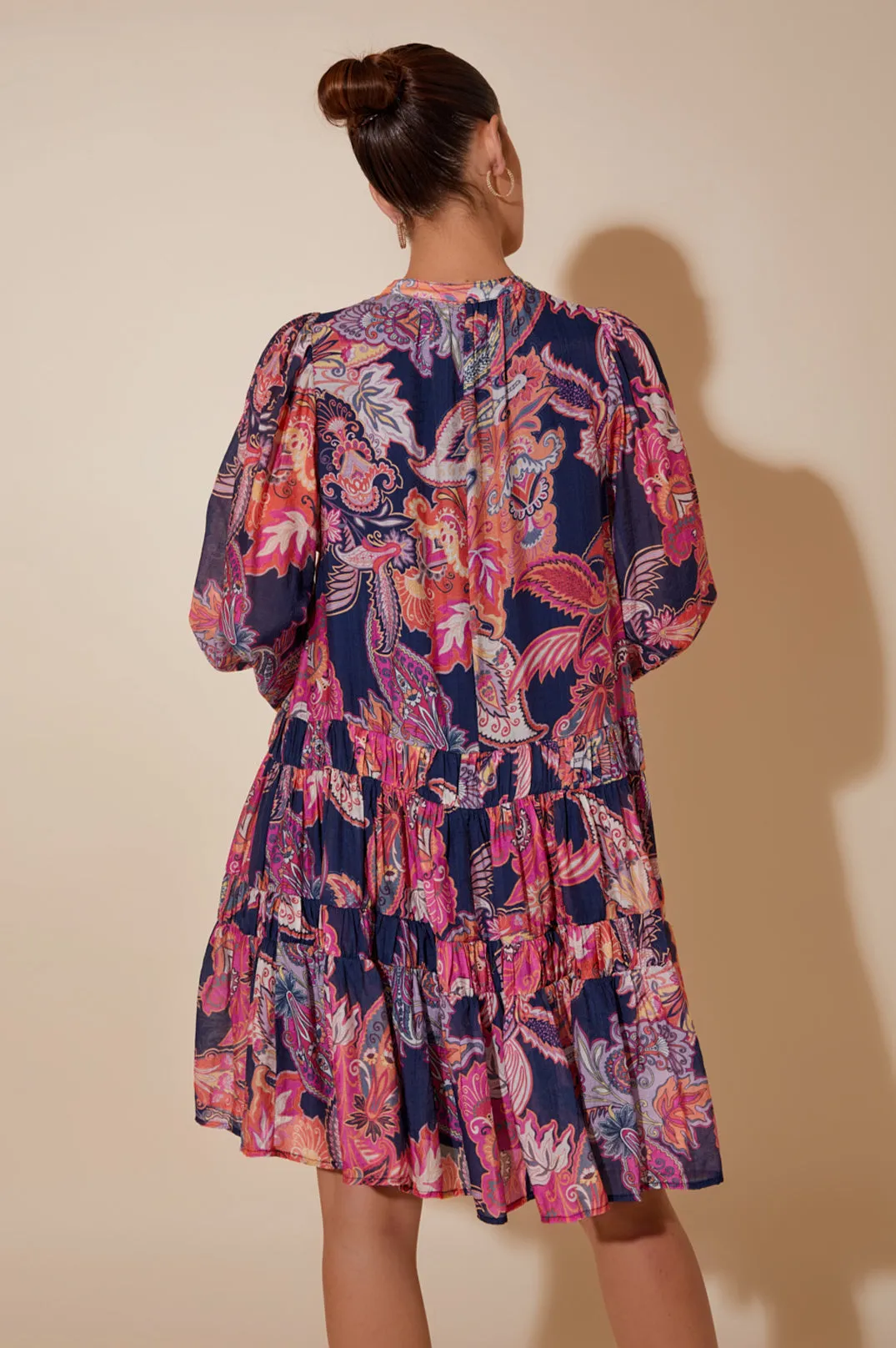 Adorne Collins Paisley Dress