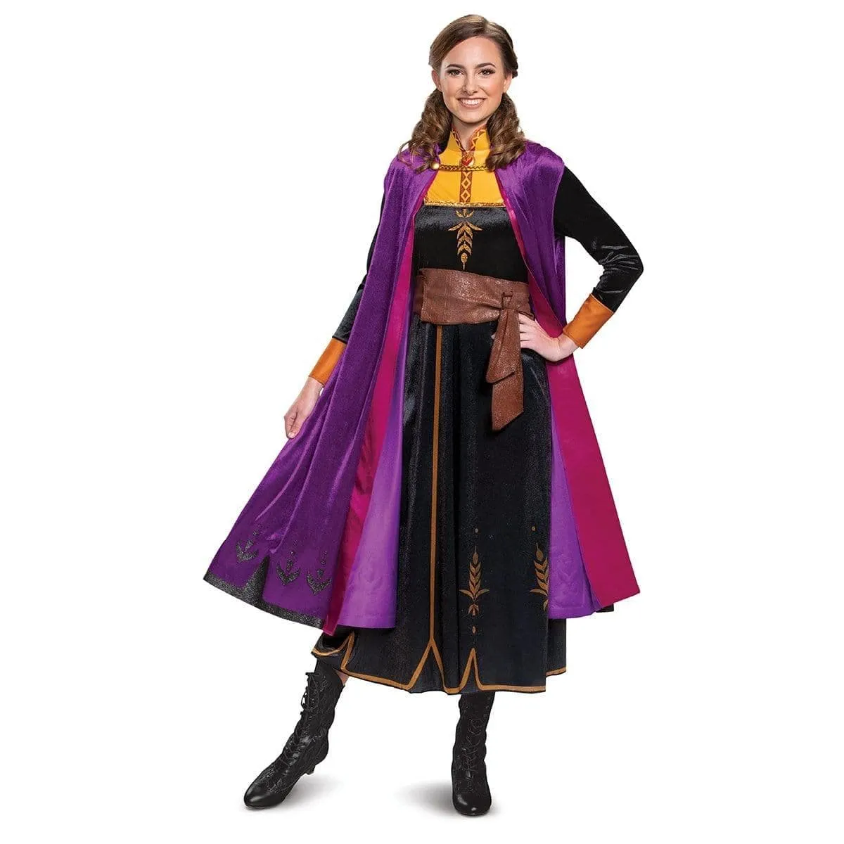 Anna Deluxe Costume for Adults, Frozen 2