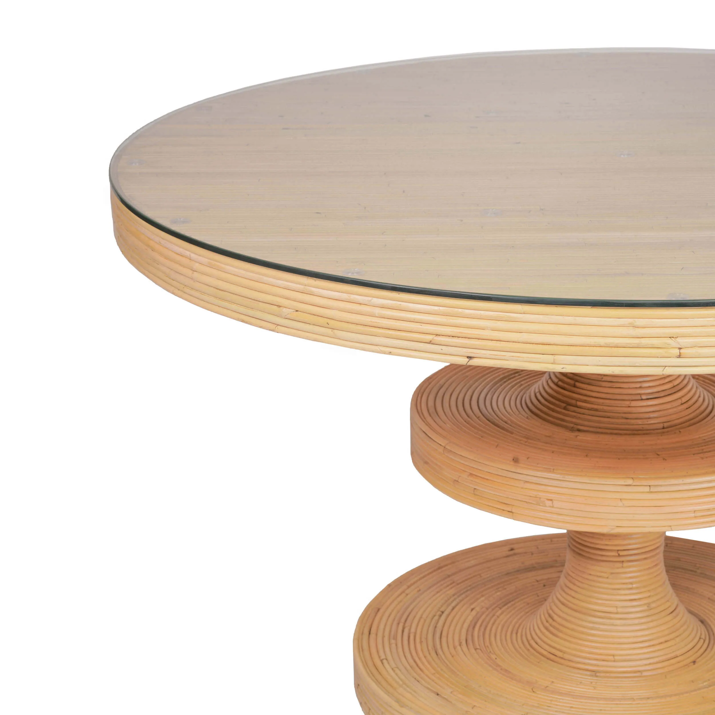 Apollonia Round Dining Table, Natural