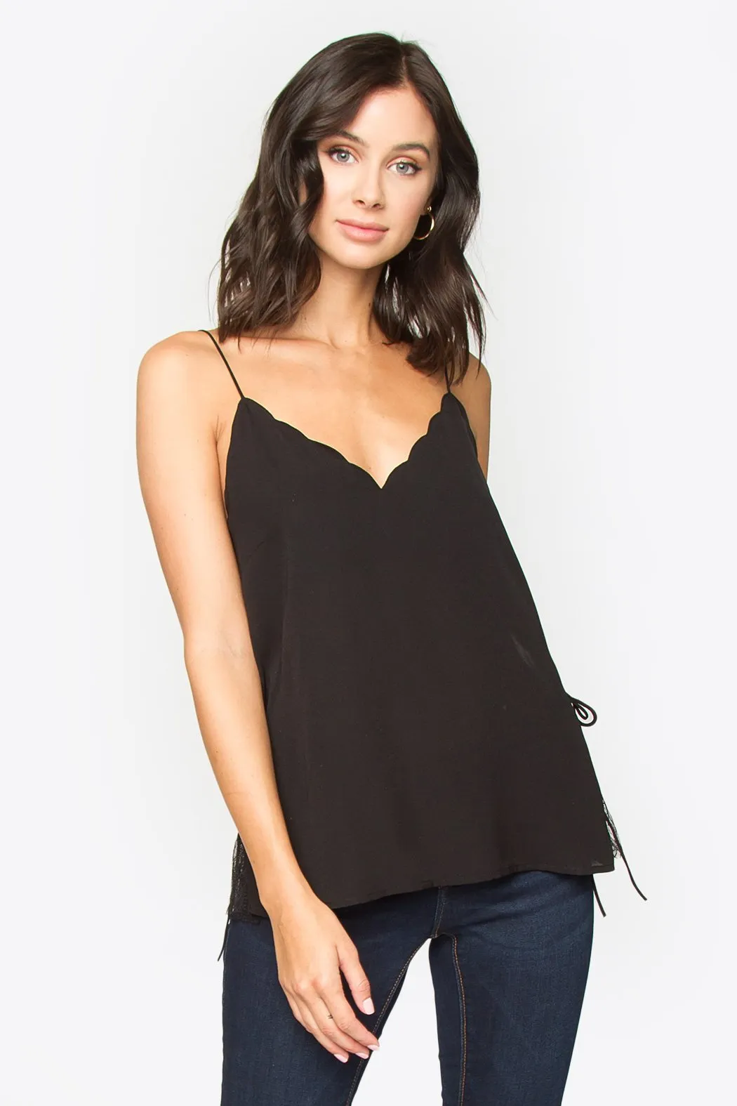 Aviel Scalloped Cami