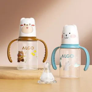 Baby Milk Bottle - Cute Cartoon Design