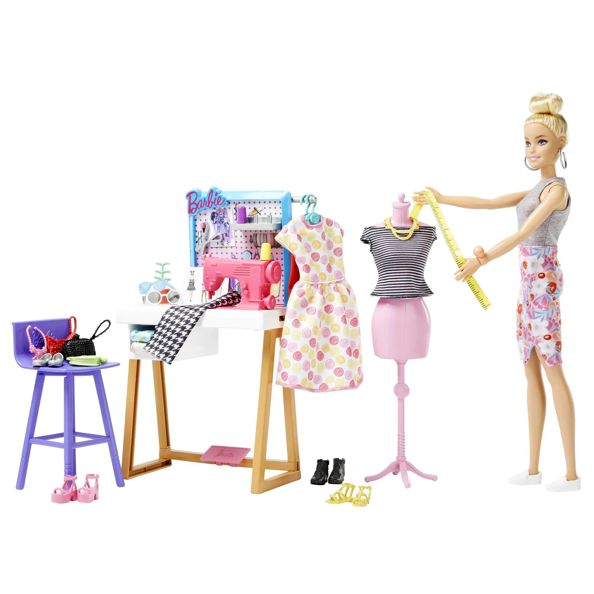 Barbie Fashion Designer Doll & Studio