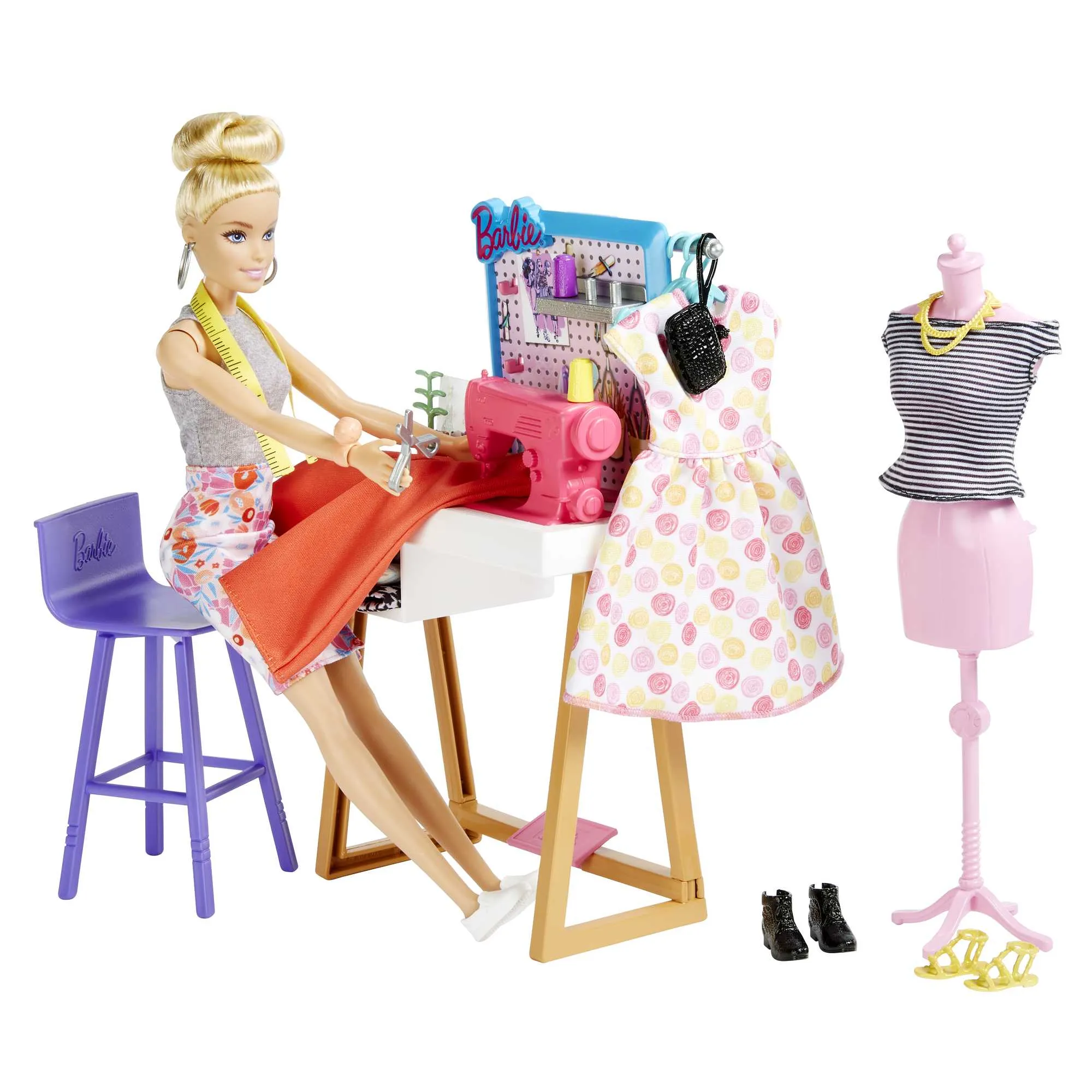 Barbie Fashion Designer Doll & Studio