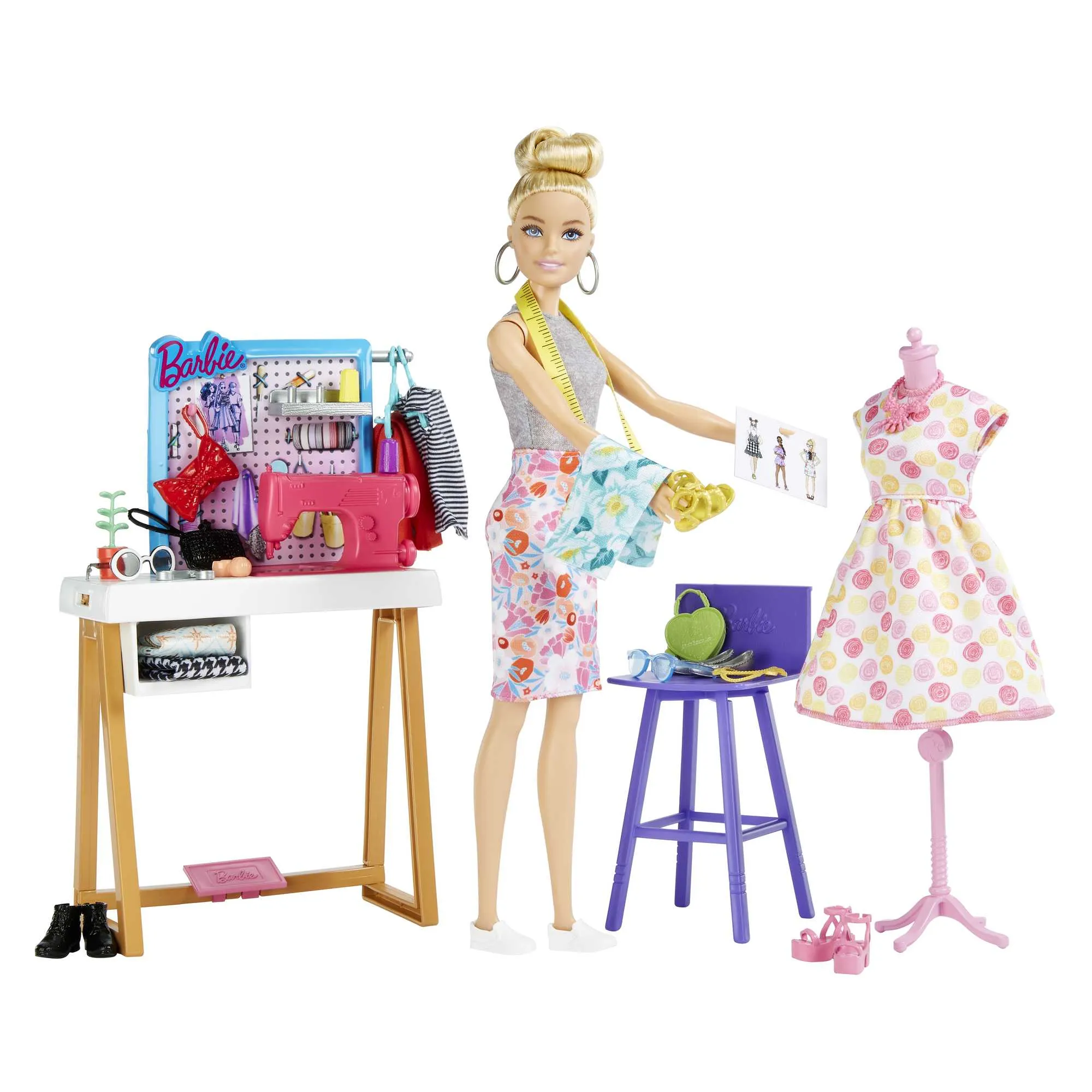 Barbie Fashion Designer Doll & Studio