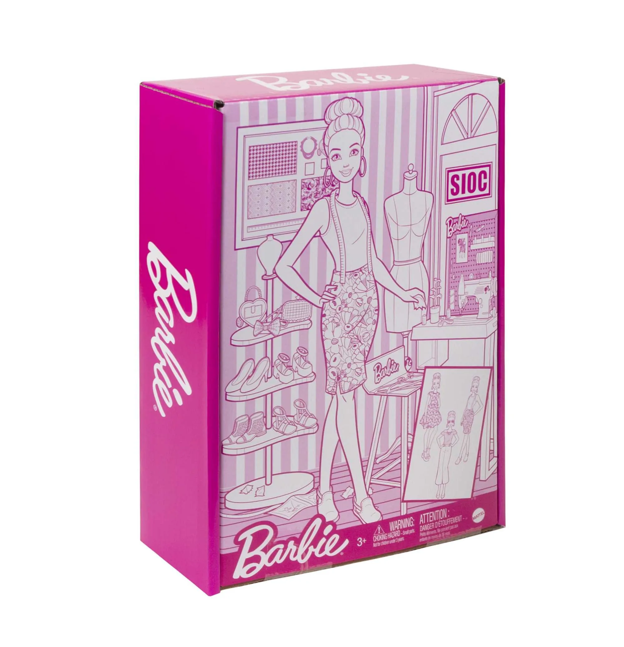 Barbie Fashion Designer Doll & Studio