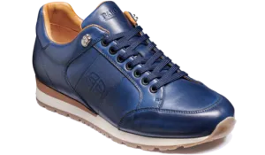 Barker - Seb, Navy Calf (Size 44 Only)