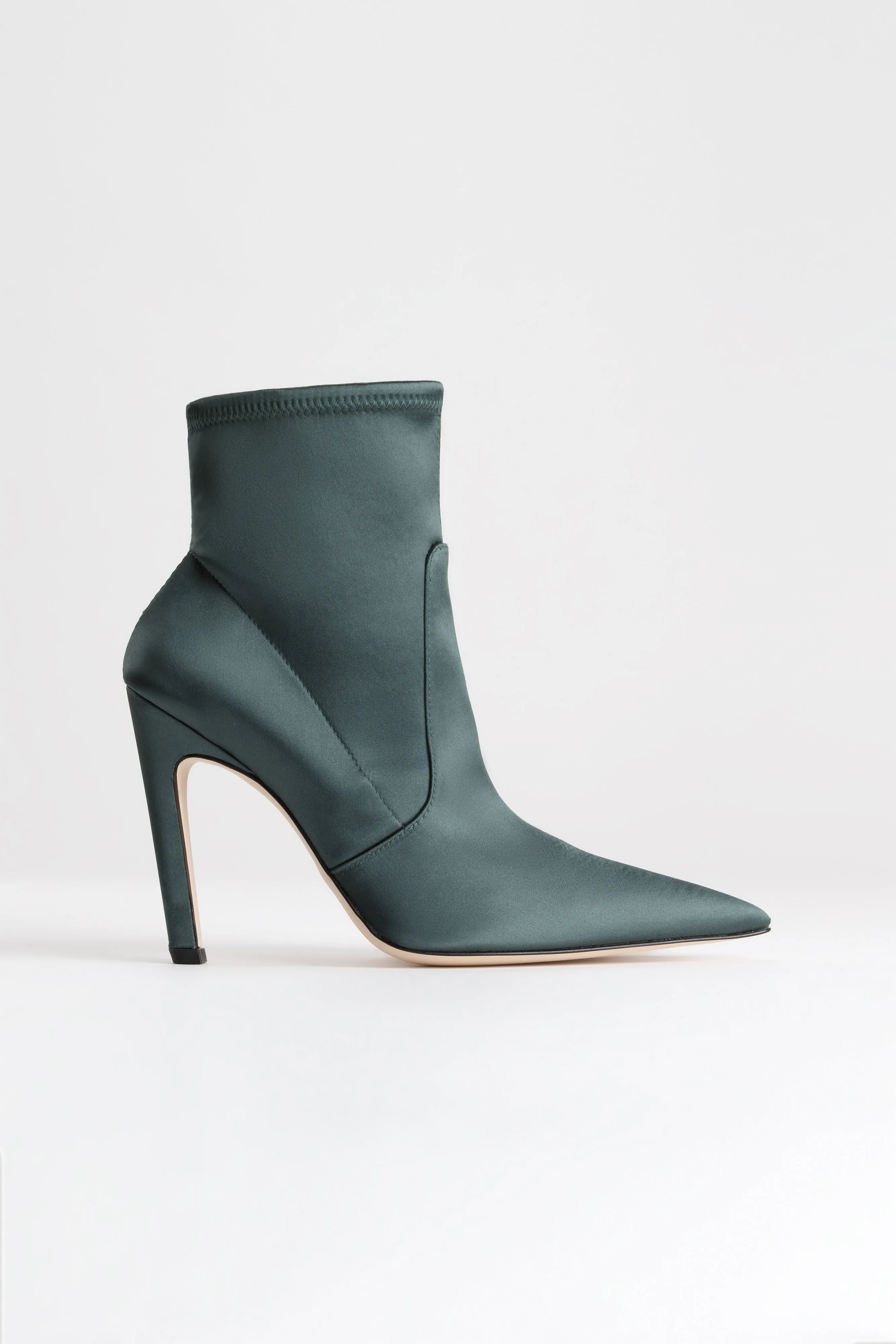 BASIC BOOTIE | SATIN GREEN001