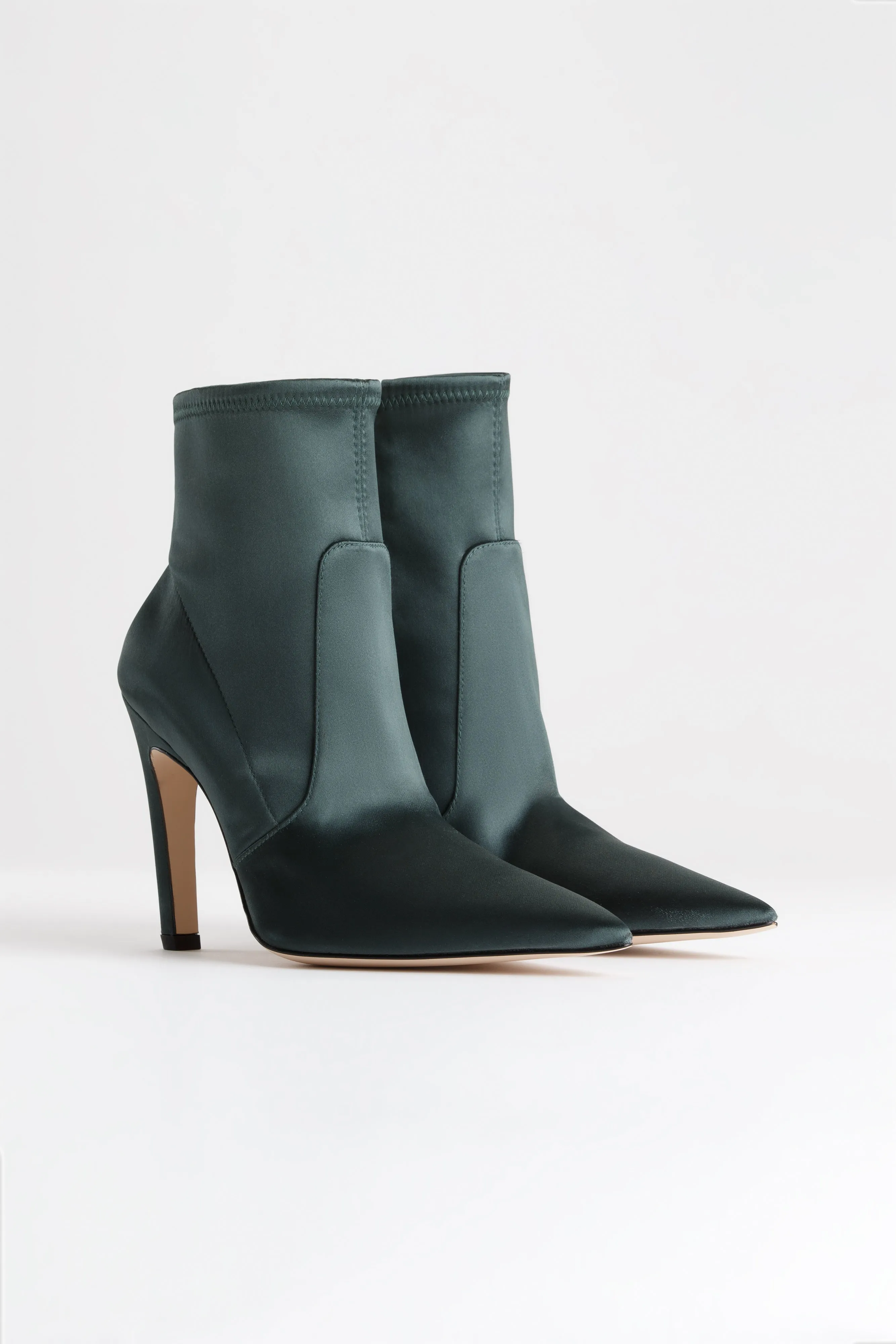 BASIC BOOTIE | SATIN GREEN001