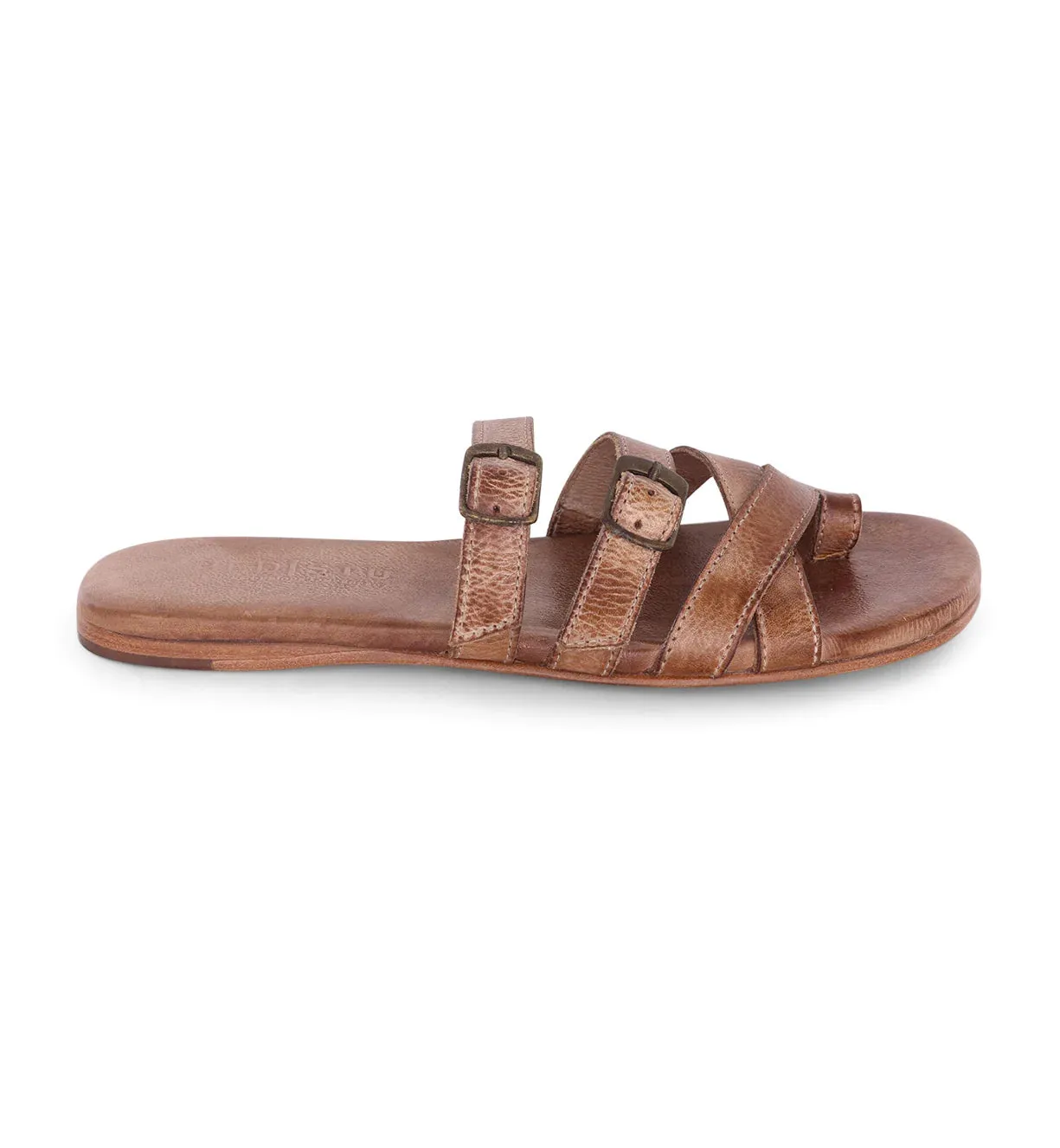 Bed Stu Women's Hilda Strappy Leather Slide