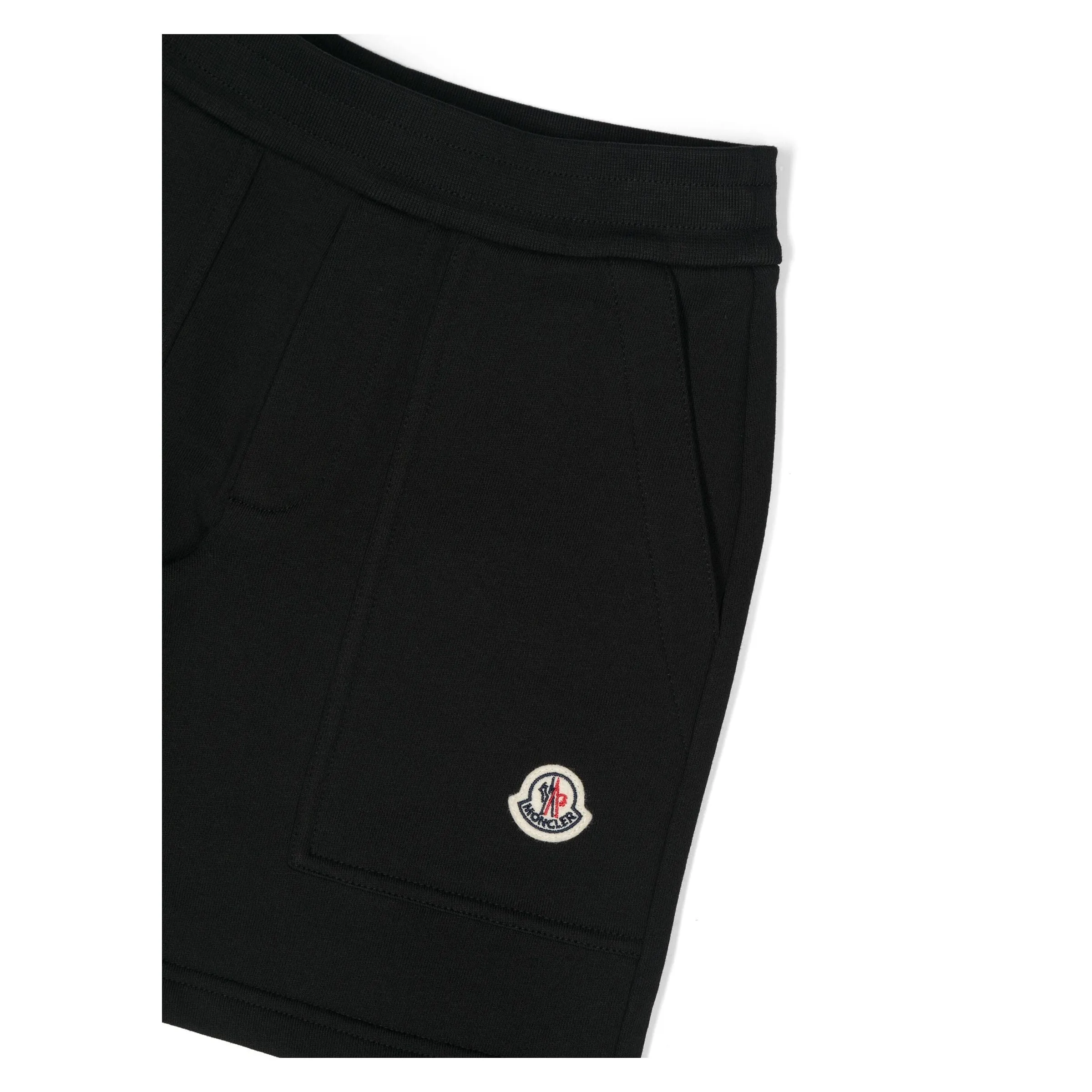 Black Logo Sweat Shorts