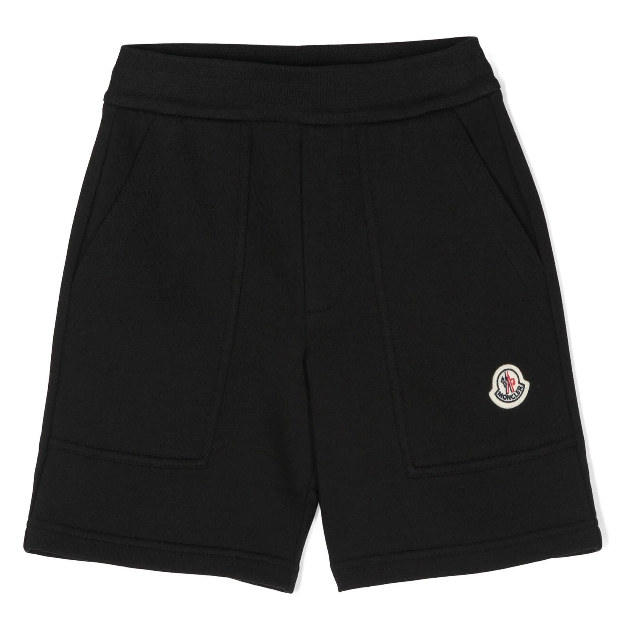 Black Logo Sweat Shorts