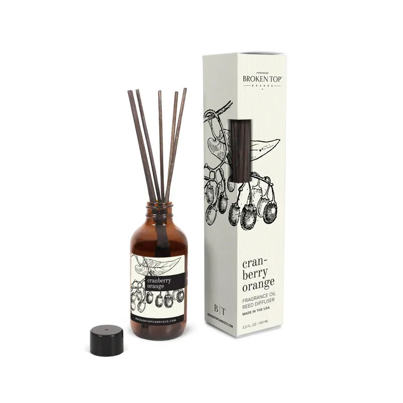 Broken Top Brand Reed Diffuser / Cranberry Orange