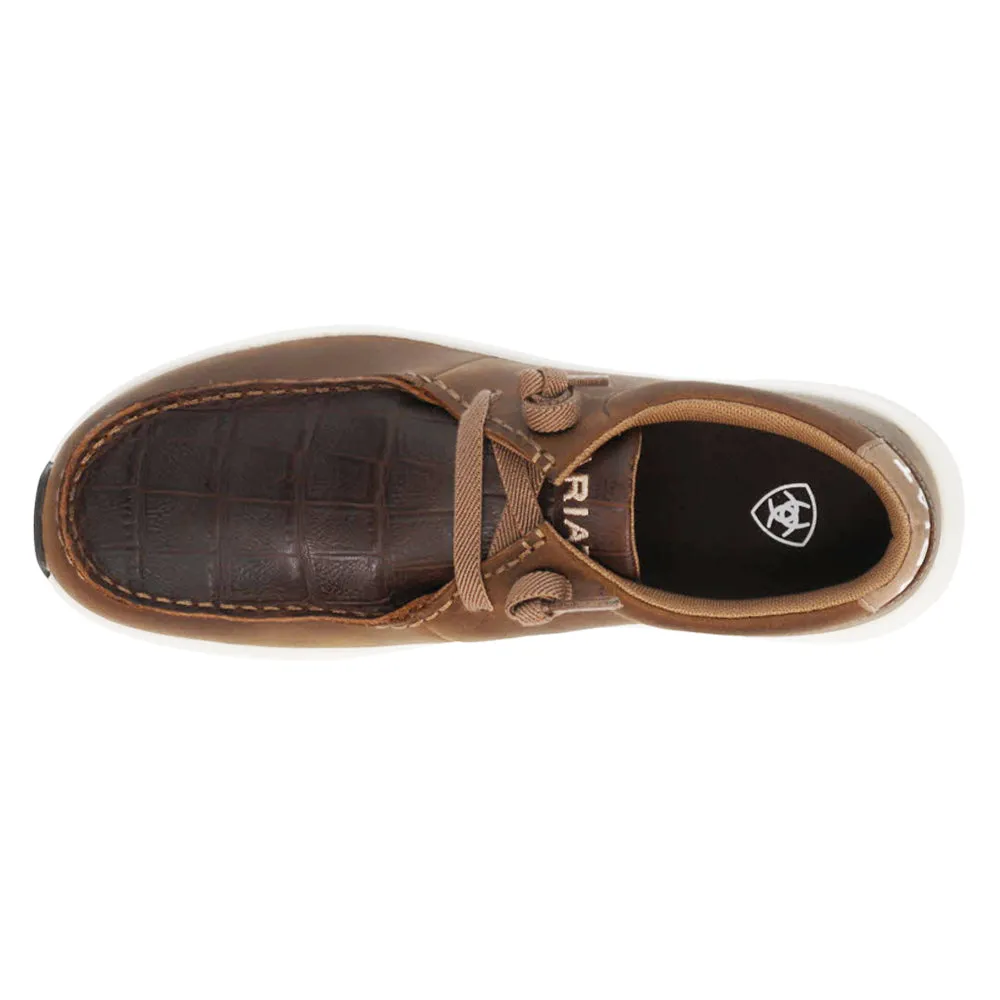 Buckeye Embossed Slip On Shoes