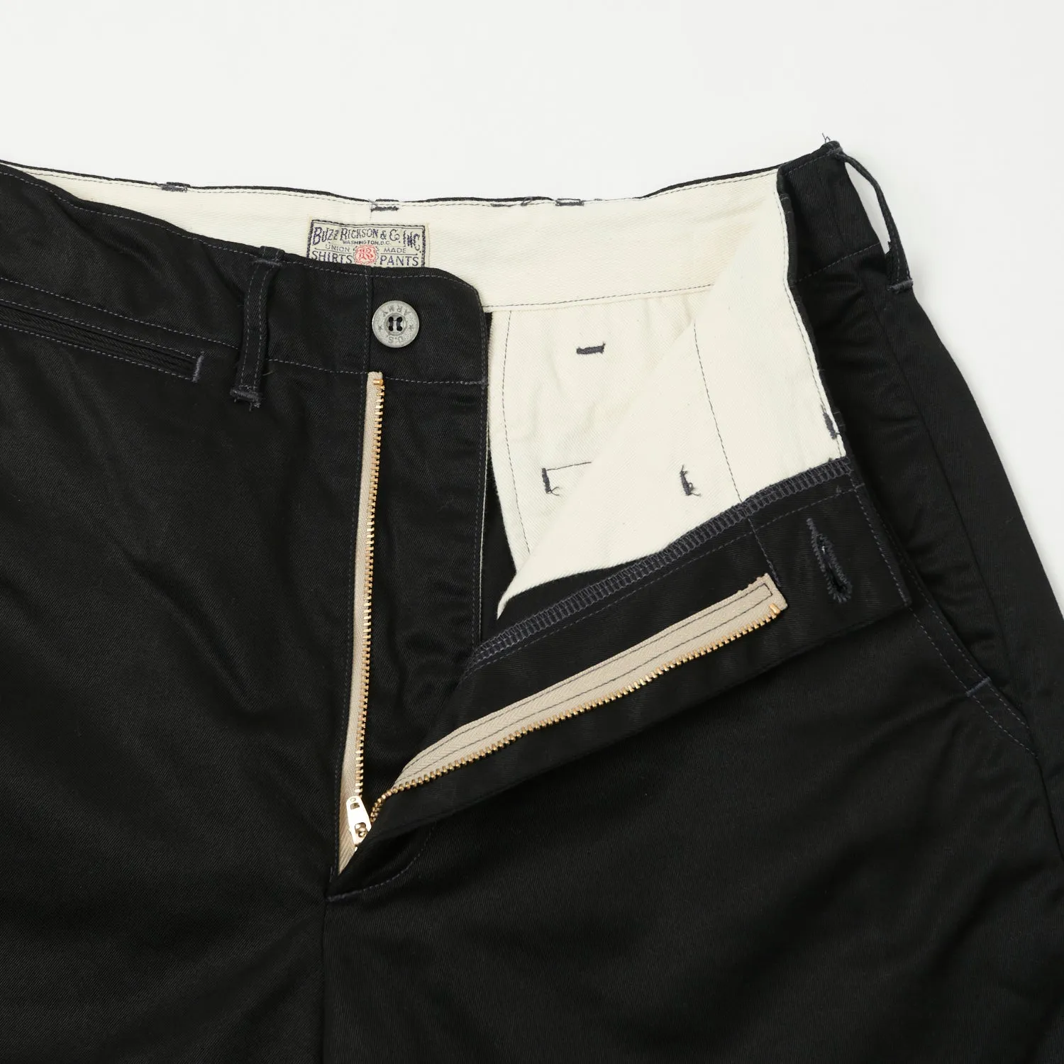 Buzz Rickson's 1945 Chino Short - Black