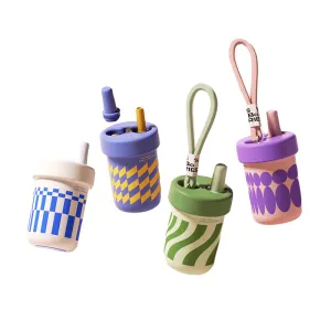 CHAKOLAB Ceramic Insulated BOBO Straw Cup 450ml