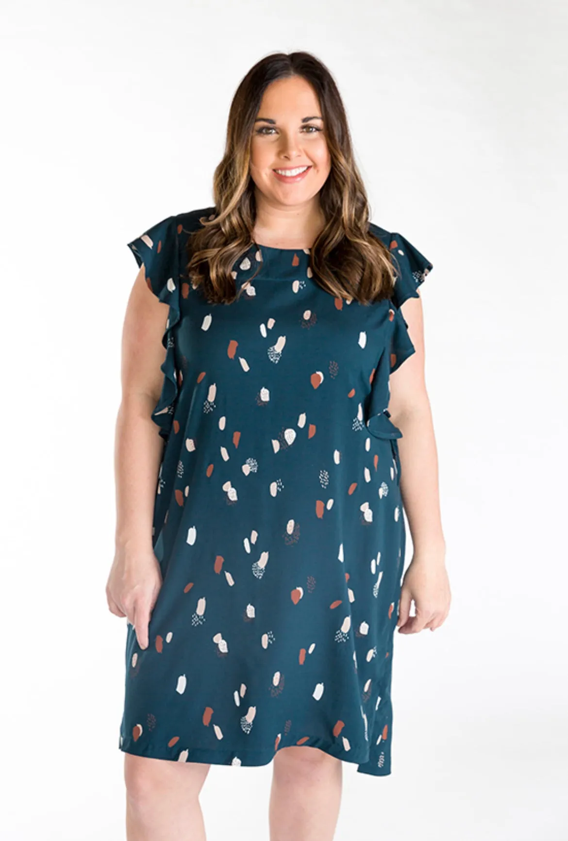 Chalk and Notch - Farrah Blouse and Dress Sewing Pattern