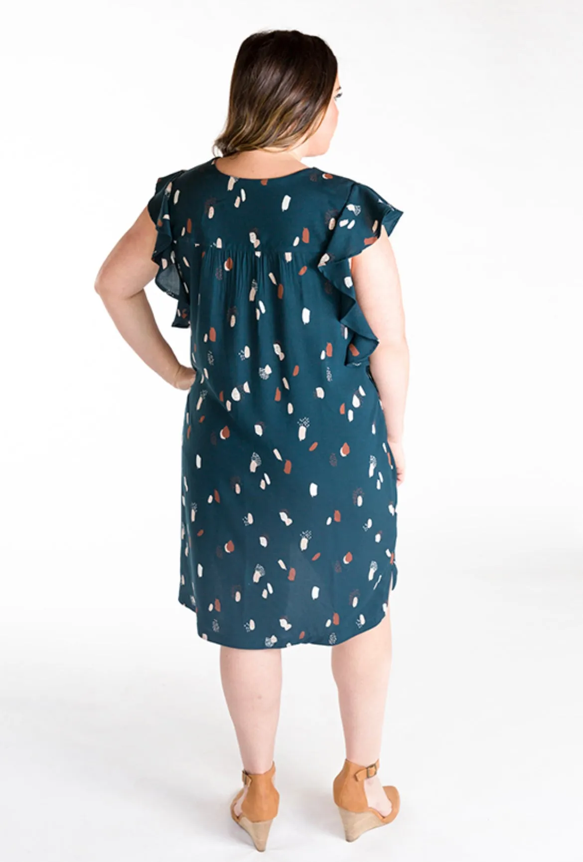 Chalk and Notch - Farrah Blouse and Dress Sewing Pattern