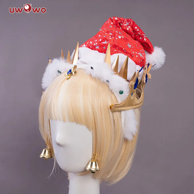 【Clearance】[Last Batch]Exclusive Uwowo X Sakiyamama Fate Grand Order/FGO Fanart Artoria Pendragon Christmas Ver Holiday Cosplay Costumes