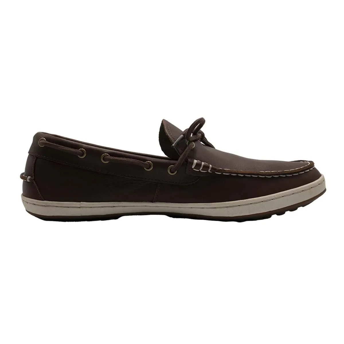 Cole Haan Pinch Roadtrip Casualboat Shoes Leather Brown Colour For Men