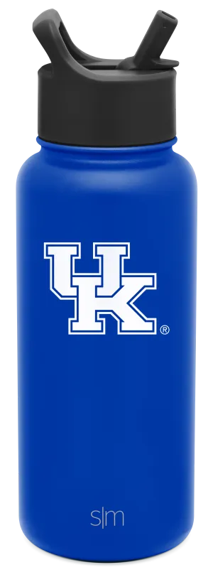 Collegiate Summit Water Bottle with Straw Lid