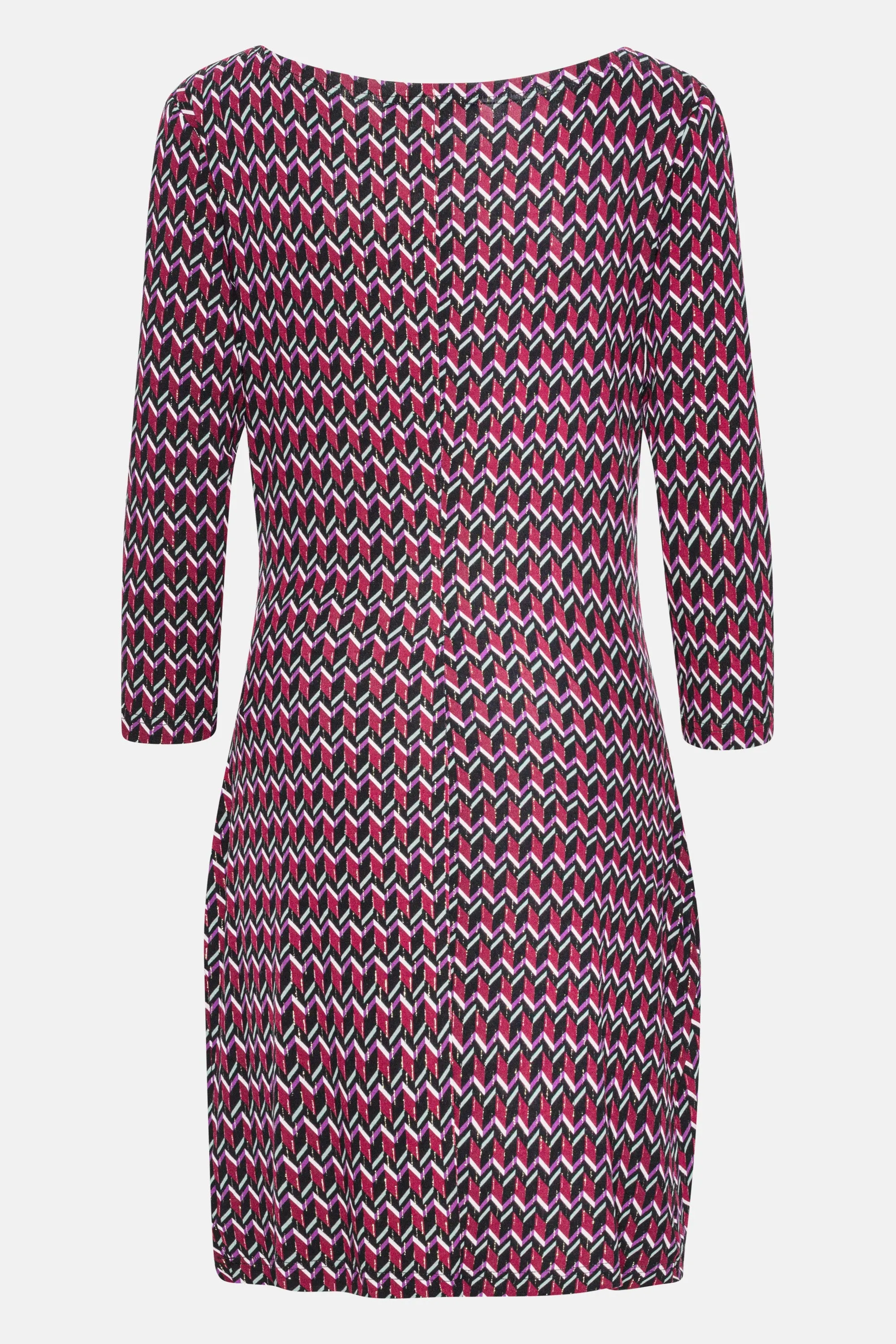 Elisa Harlekin Knot Dress - Rosy Pink