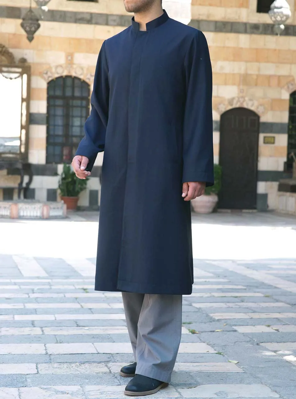 Sure! The optimized title for this e-commerce product in English with modifiers could be: Elegant Ghazi Jubba for Men - Stylish Traditional Attire