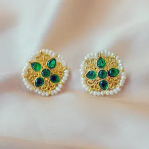 Elegant Jodha Style Earrings for Women in English