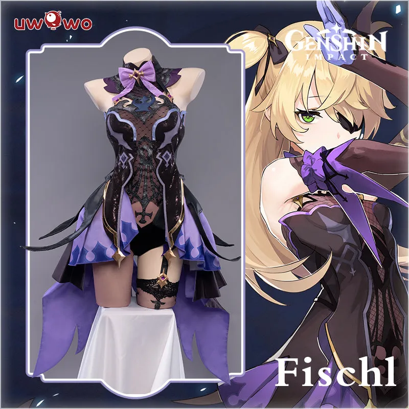 [Last Batch]【Special Discount】Uwowo Game Genshin Impact Cosplay Fischl Prinzessin der Verurteilung Cosplay Costume