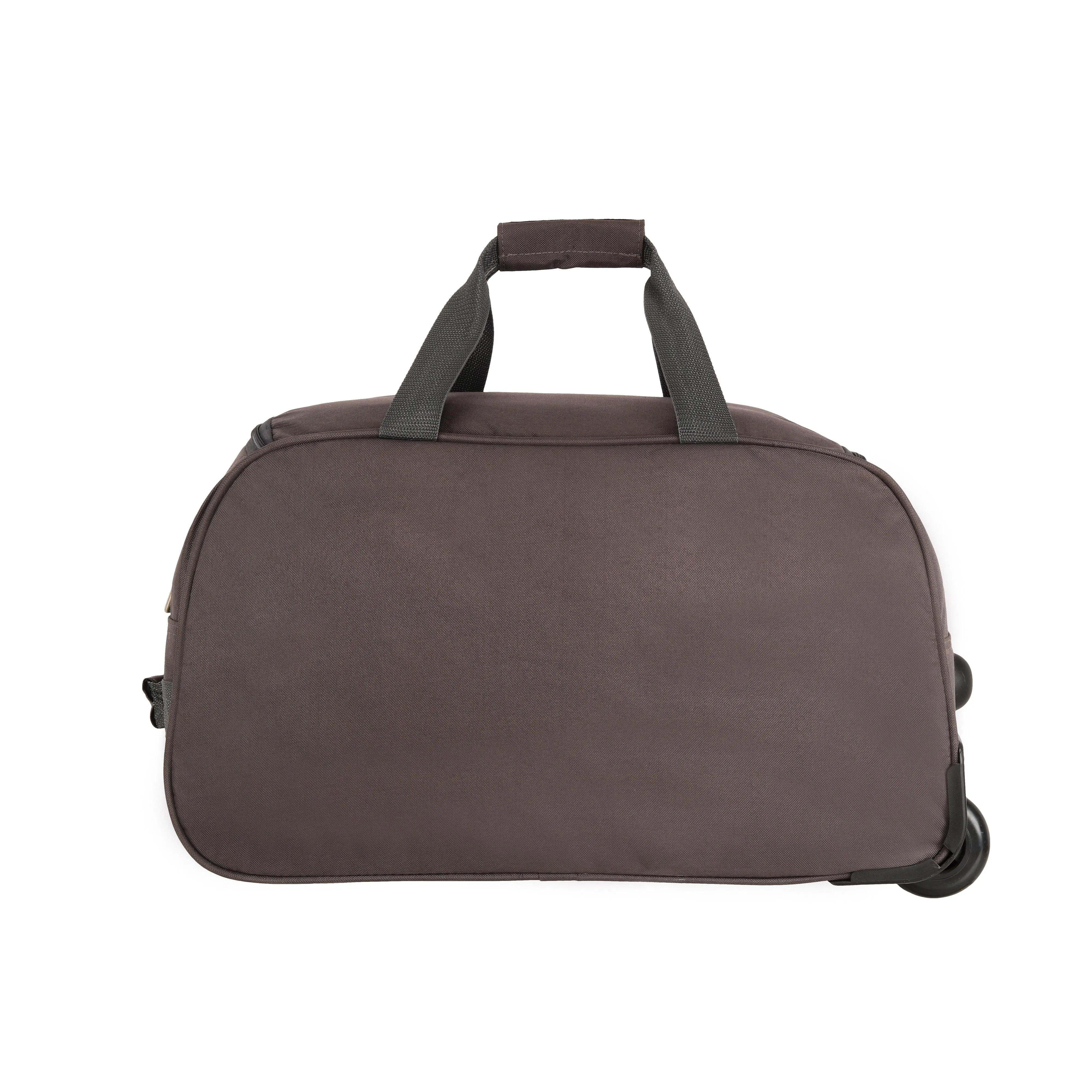 Lavie Sport 53.5 cms Anti-theft Arrow Wheel Duffle Bag | Dk. Grey