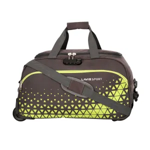 Lavie Sport 53.5 cms Anti-theft Arrow Wheel Duffle Bag | Dk. Grey