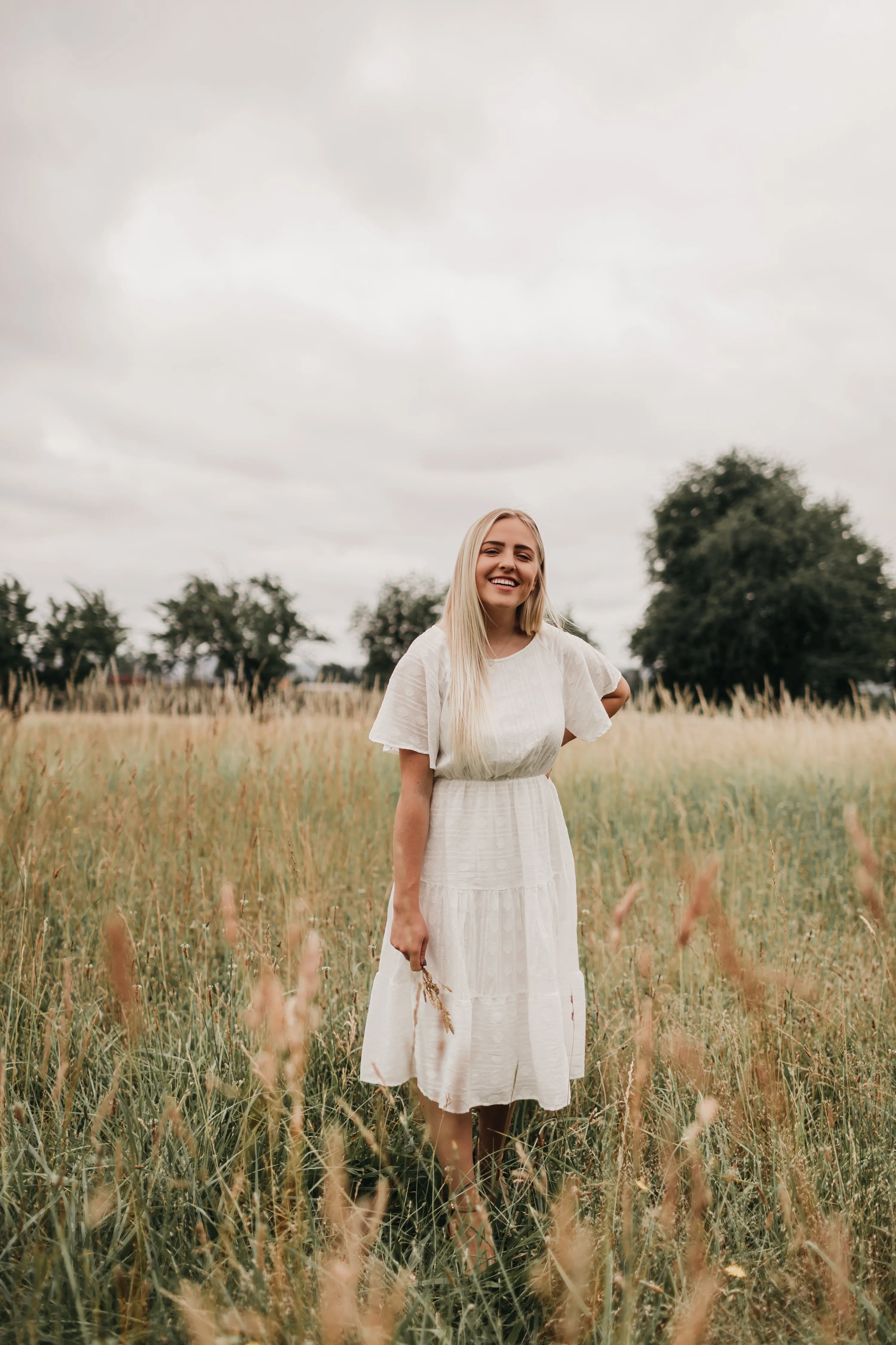 Layla Summer Dress in Ivory