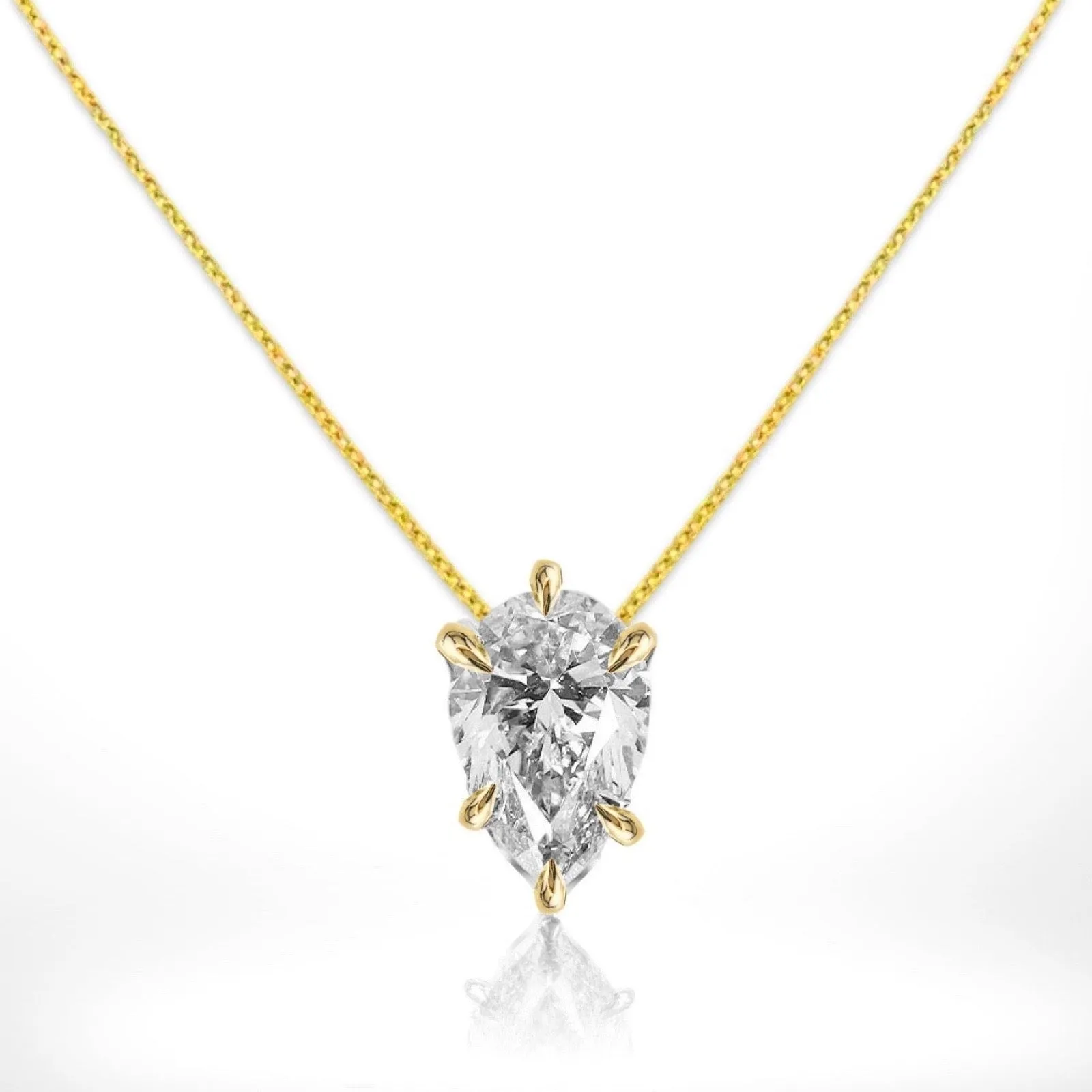 #LoveLVNA | Lady Solitaire Pear Necklace