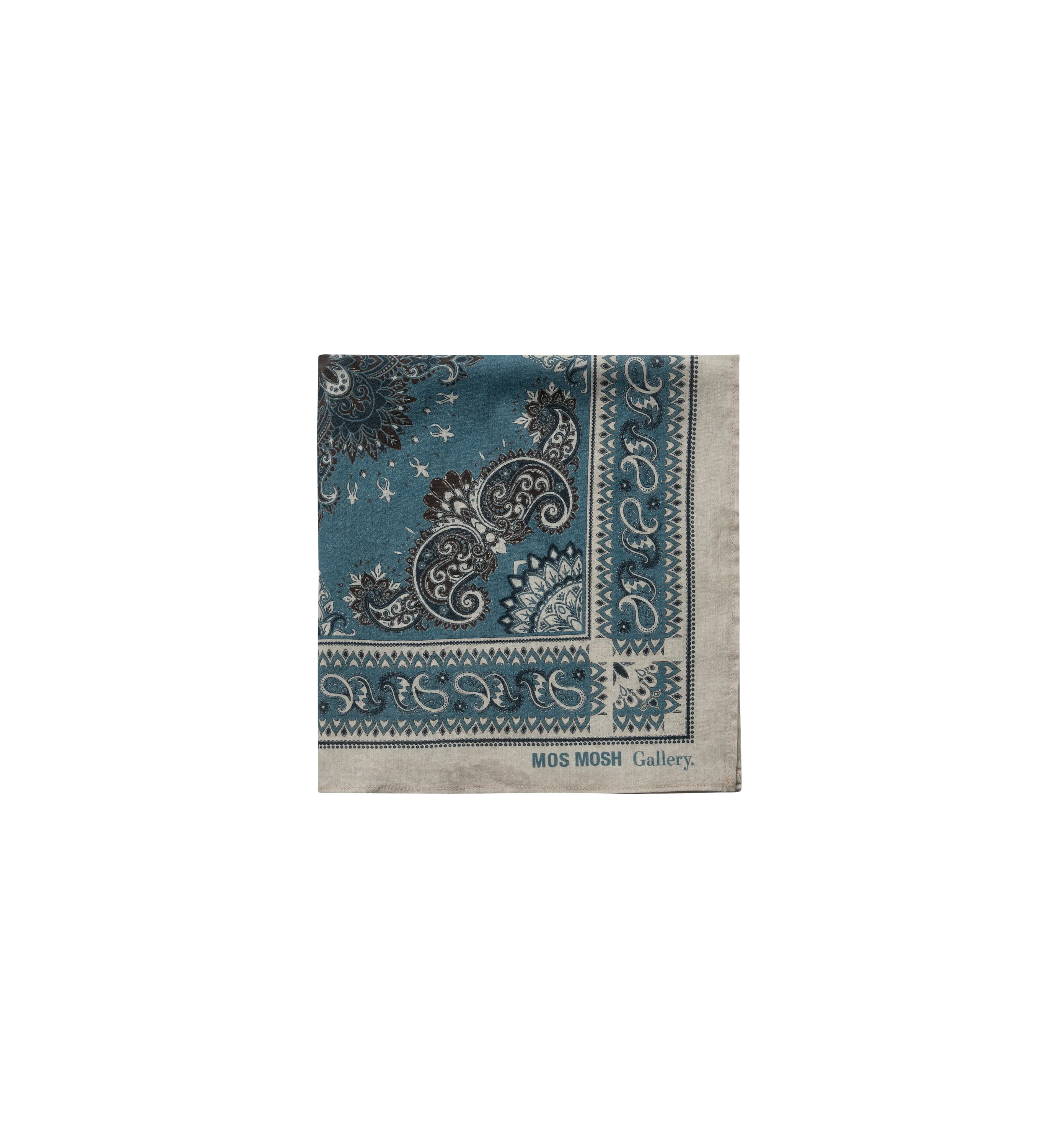 MMGVoile Ocean Paisley Neckerchief