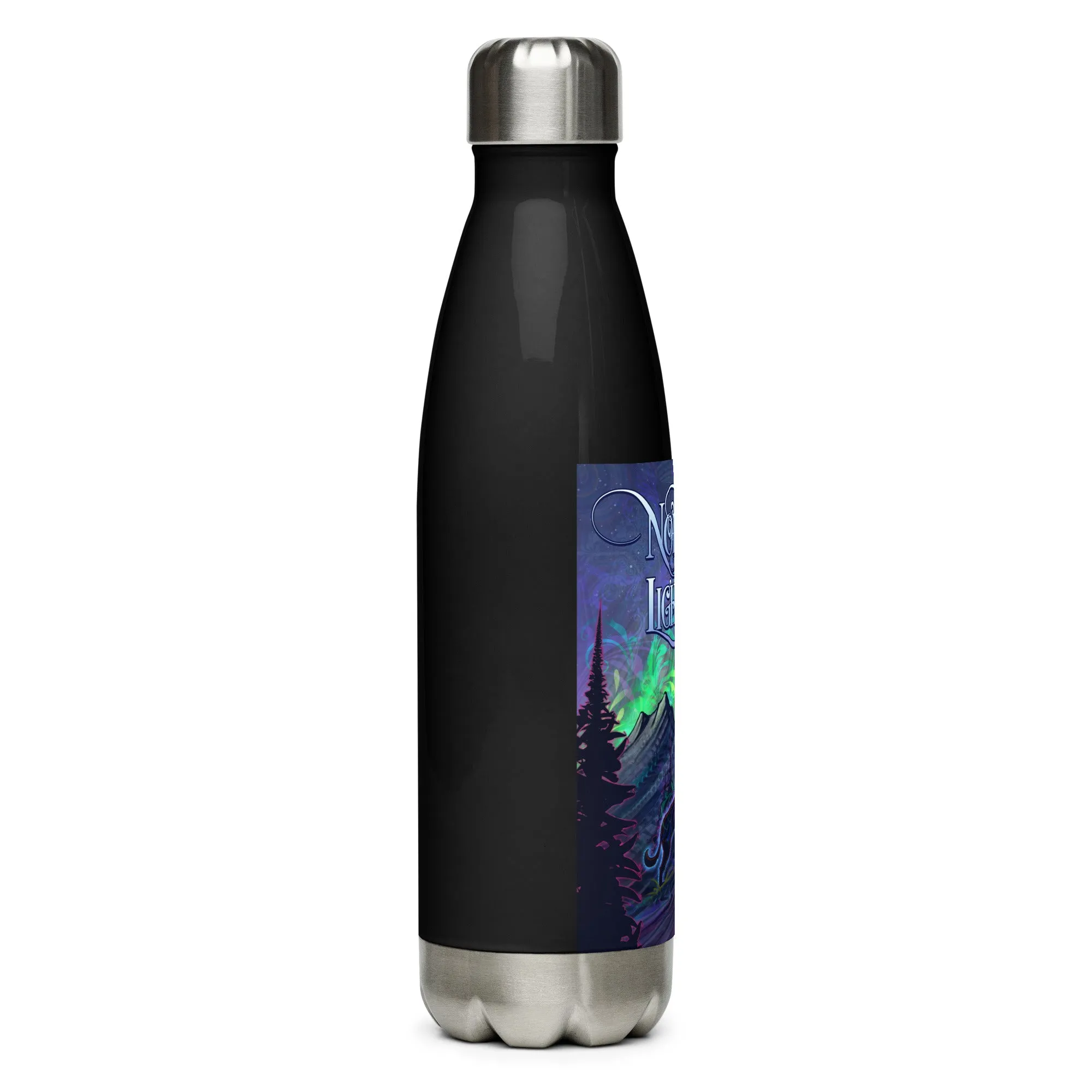 Northern Lights Stainless steel water bottle