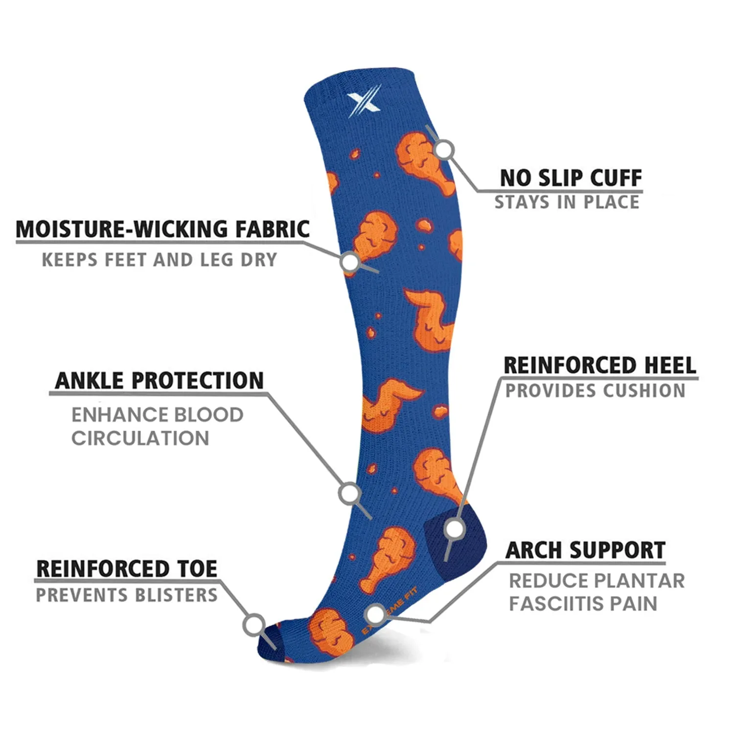 Novelty Collection Socks (6-Pairs)