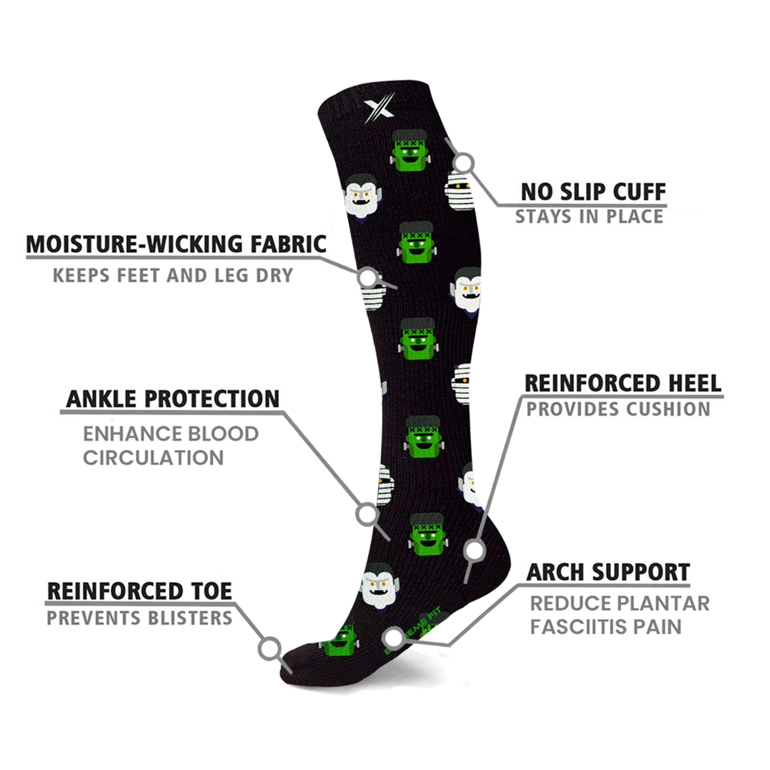 Novelty Collection Socks (6-Pairs)