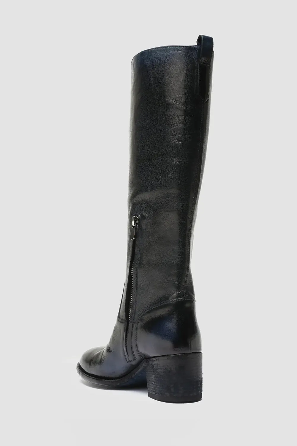 Officine Creative Denner Tall Boot In Navytone