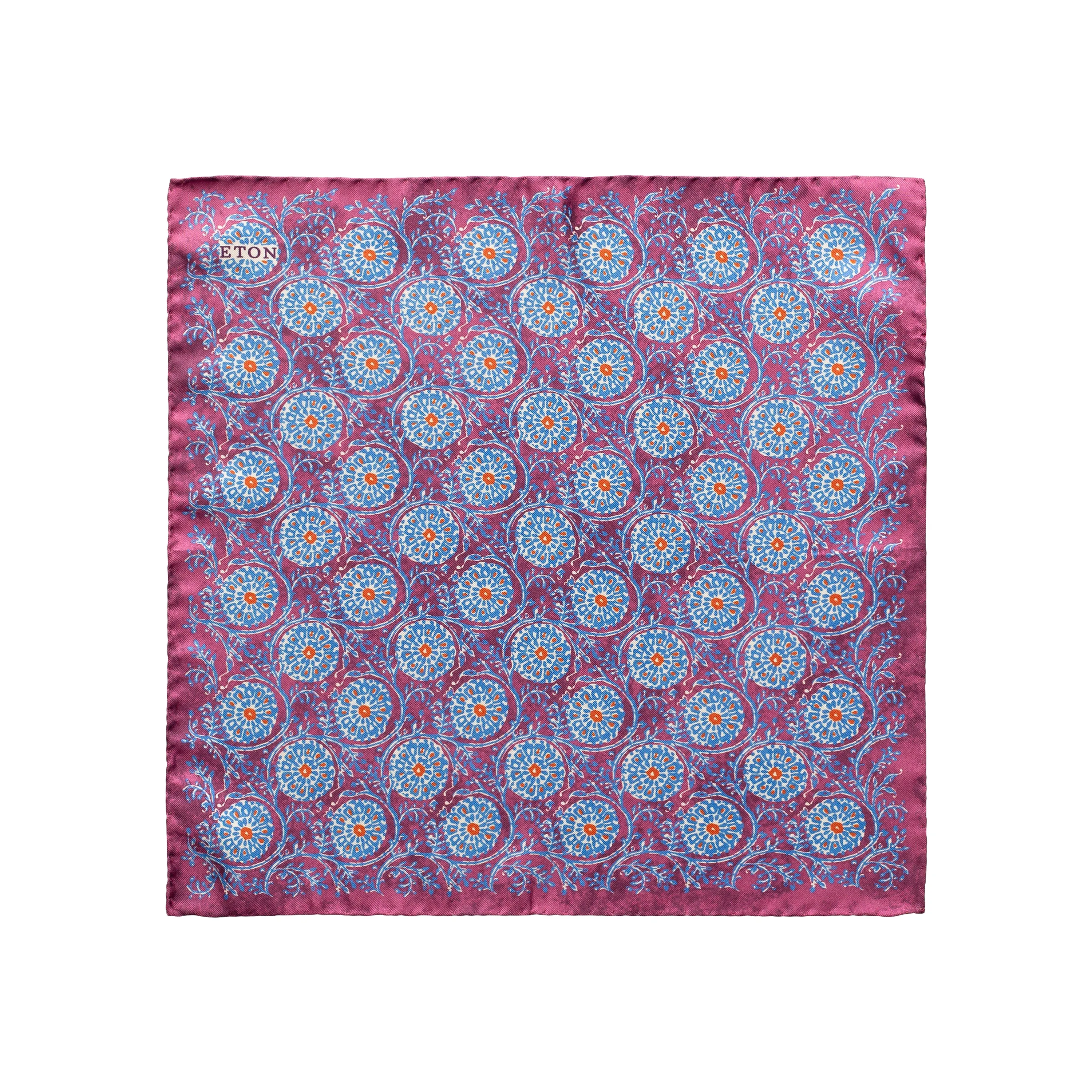 Paisley/Floral Print Pocket Square