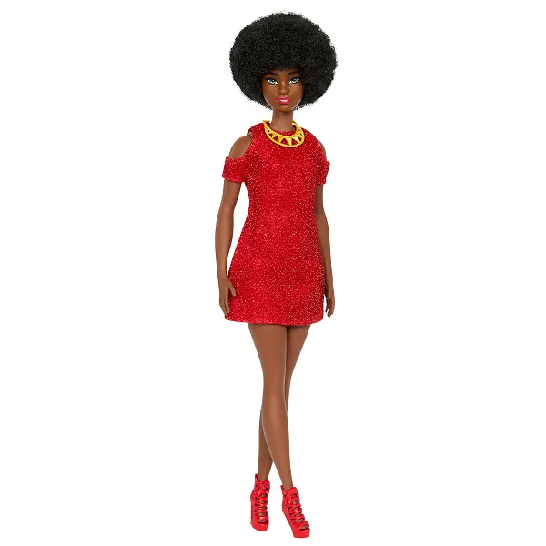 "Barbie Fashionistas 65Th Anniversary Doll #221 With Natural Black Hair