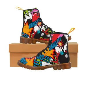 Retro Bomb Men's Canvas Boots