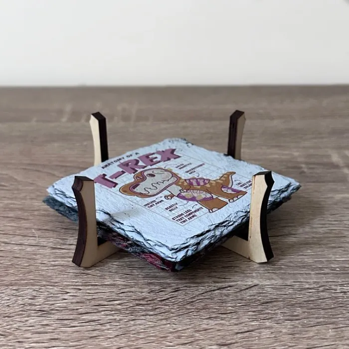 Slate Coaster Holder